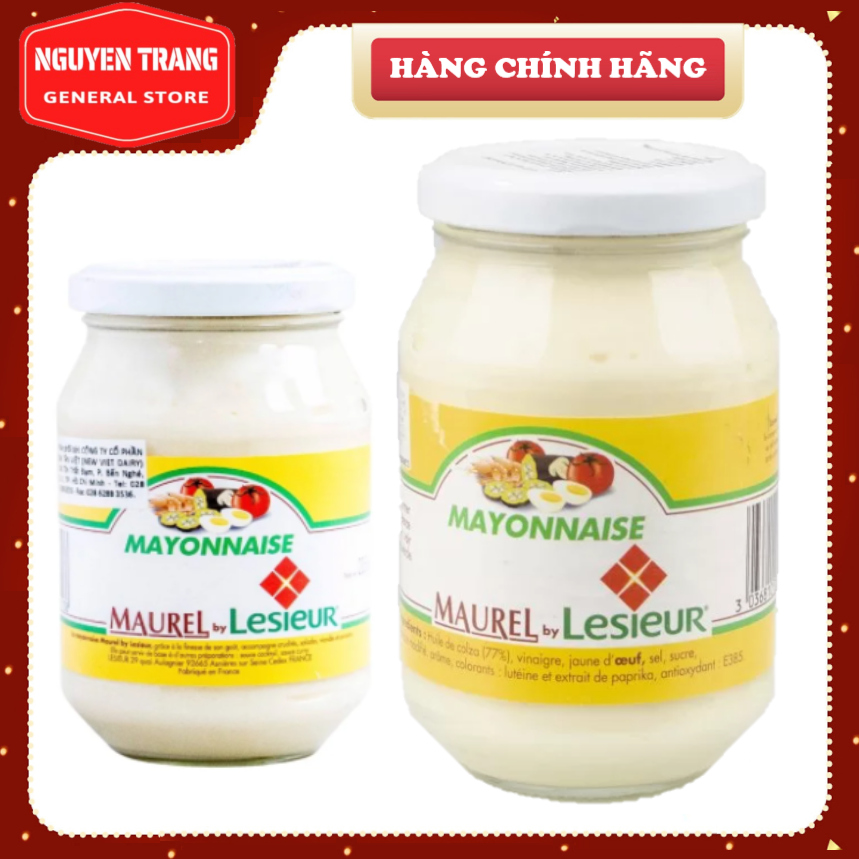 XỐT MAYONNAISE HIỆU MAUREL VÀ SIMPL 235G - 475G