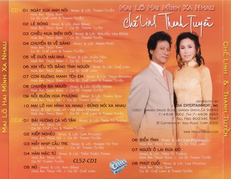 Bộ 2 Đĩa CD chế linh