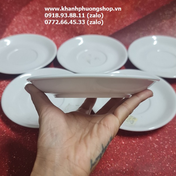 dĩa sứ Minh Long 16cm - dĩa sứ minh long 16cm