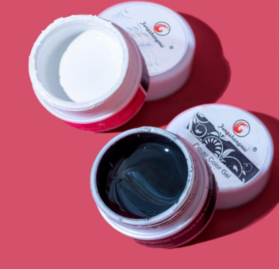 gel vẽ đen trắng nail