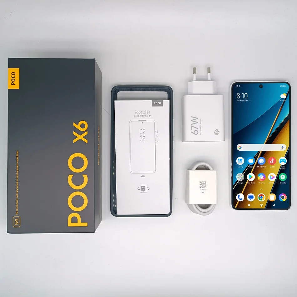Điện thoại POCO X6 5G (8GB/256GB) - Chính hãng
