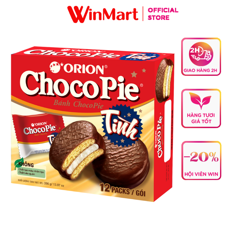 [Siêu thị WinMart] - Bánh Choco-Pie Orion hộp 396g