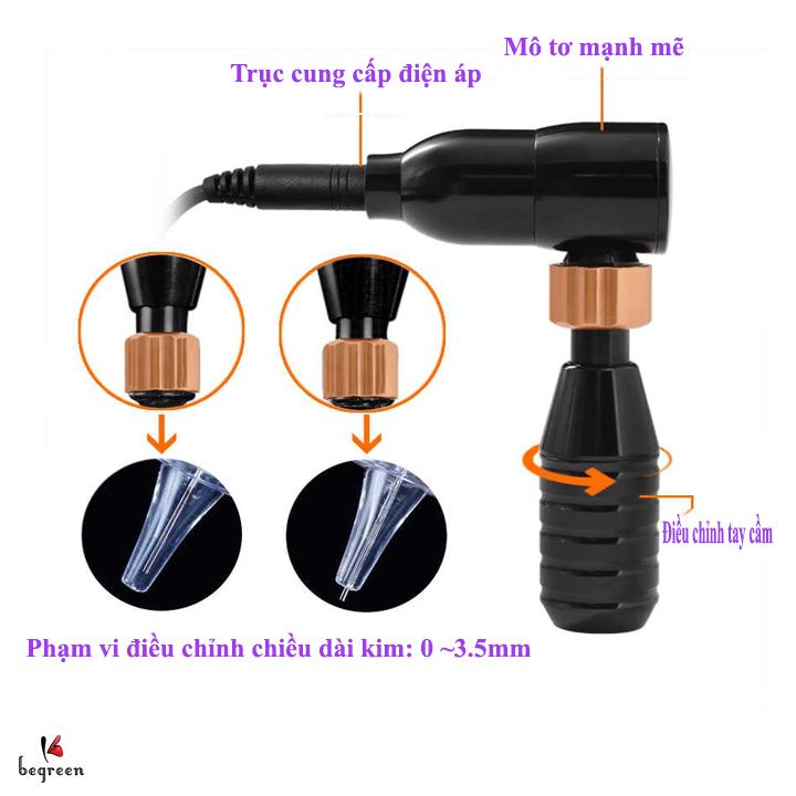 Máy xăm Pen Hammer - Có Chỉnh Kim