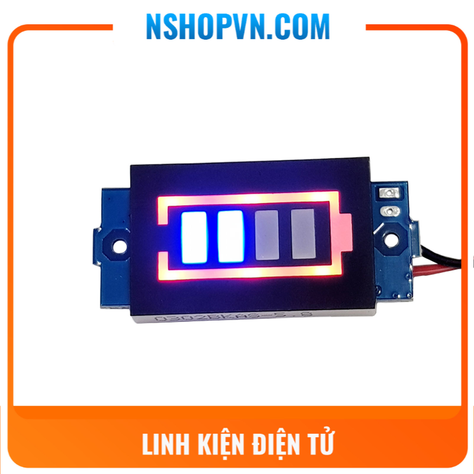 Mạch hiển thị mức năng lượng pin 2S 8.4V