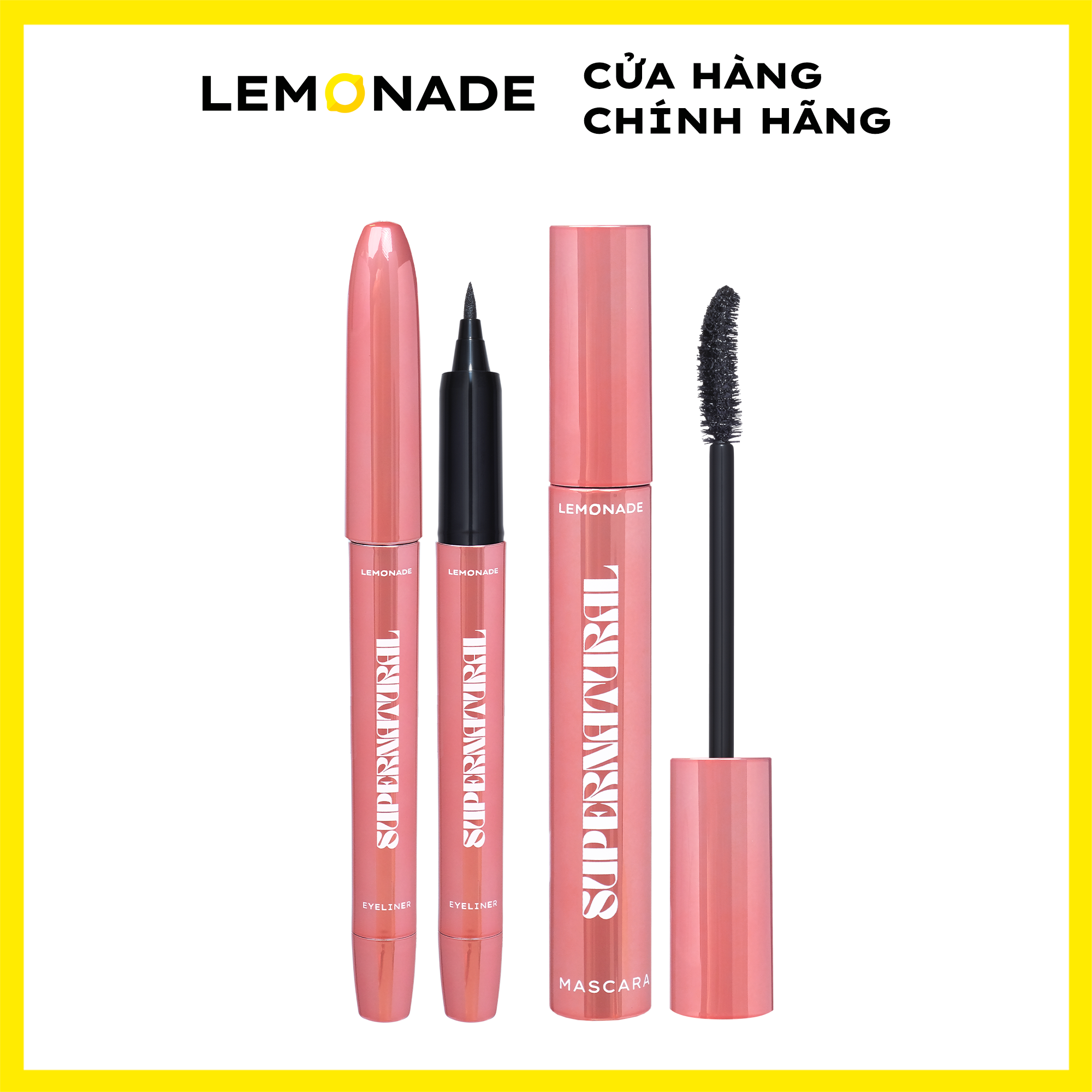 Combo Lemonade Eyeliner và Mascara SuperNatural (1g & 7.5g)