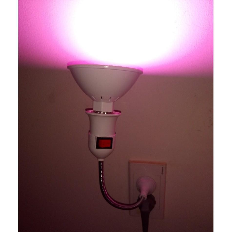 Eyeless lamp spring bend 360 degree have switch eyeless E27