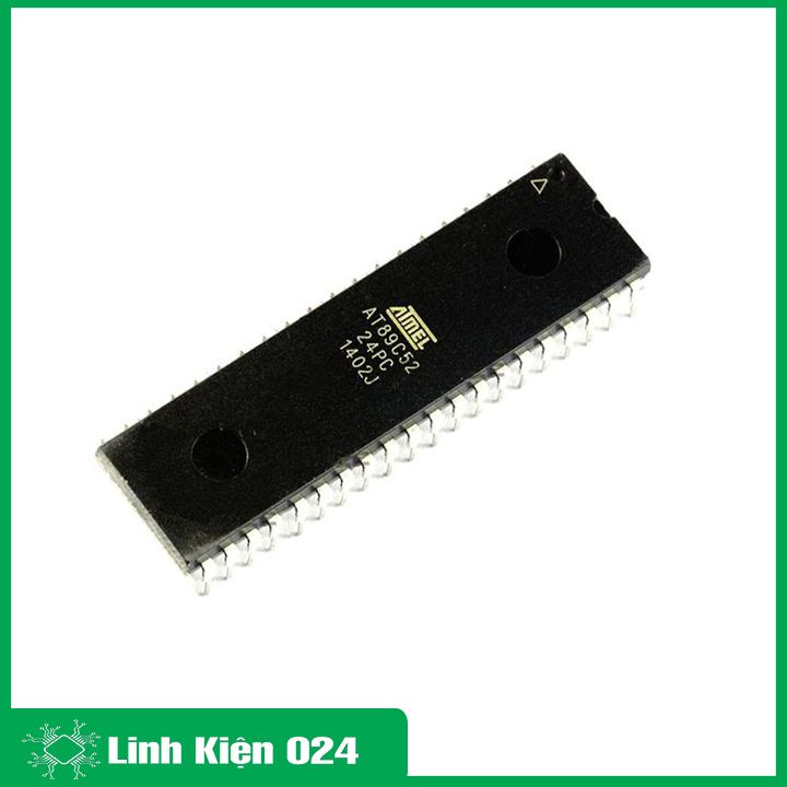 AT89C52 24PU/24PI DIP40 - IC vi điều khiển 8bit