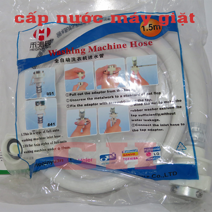 Dây cấp nước máy giặt 1.5M