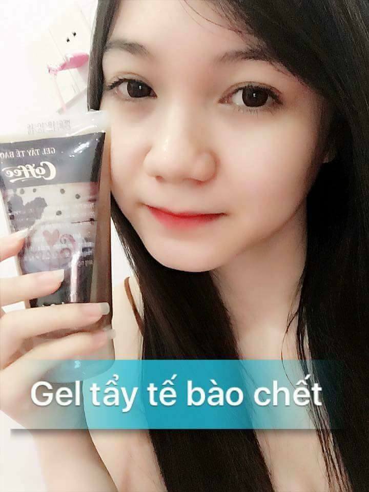 Gel Kỳ Da Chết Cà Phê Cao Cấp - Mẫu mới