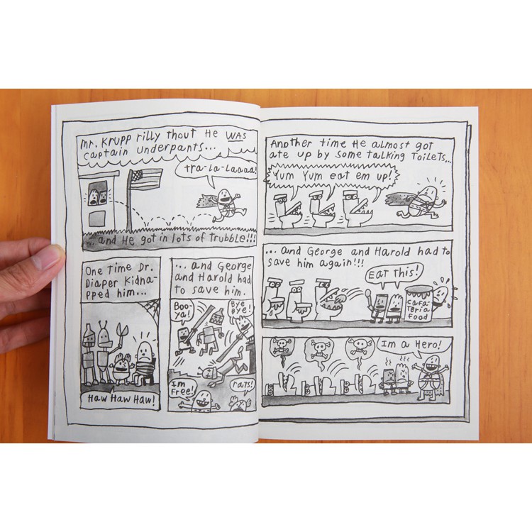 Bộ 12q - CAPTAIN UNDERPANTS