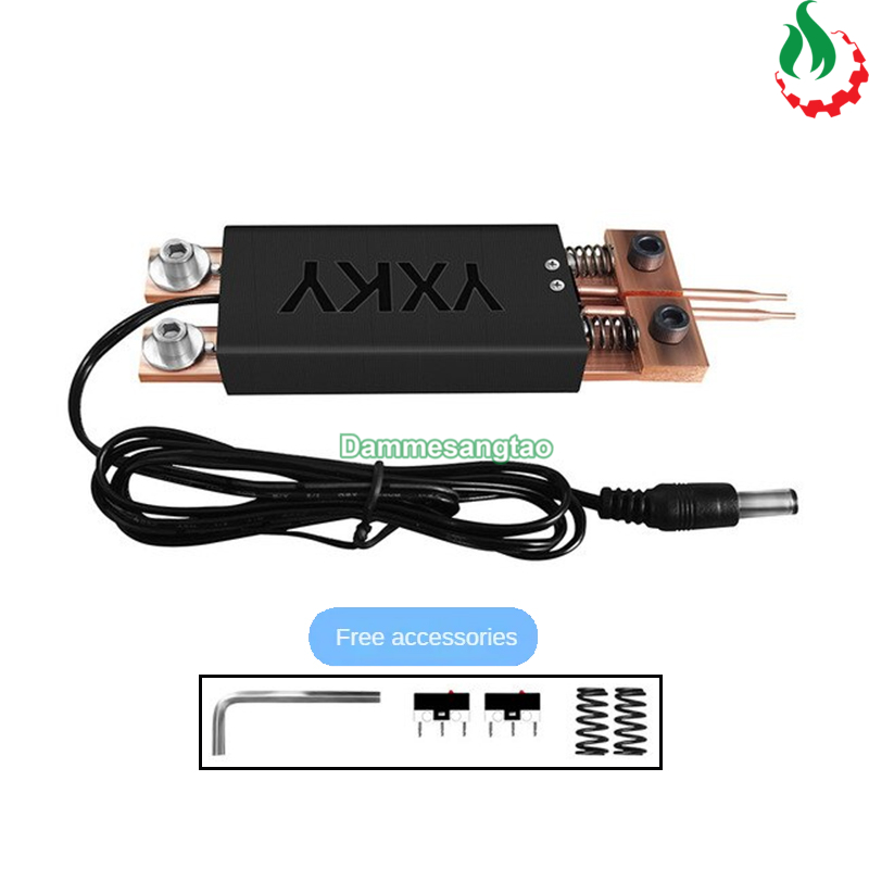 (C2-7)Tay hàn cell pin cân lực đồng đỏ (Có kim hàn)