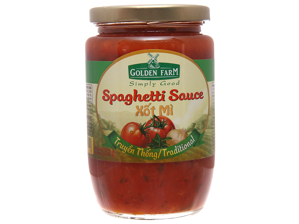 Xốt spaghetti Golden Farm vị truyền thống 820g