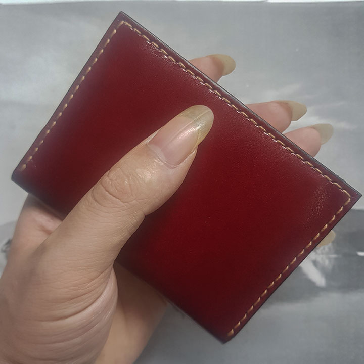 Ví nữ nhỏ gọn - Đồ da thủ công - Da bò xịn BV0446