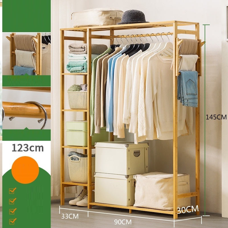 Tủ quần áo gỗ tre cao cấp