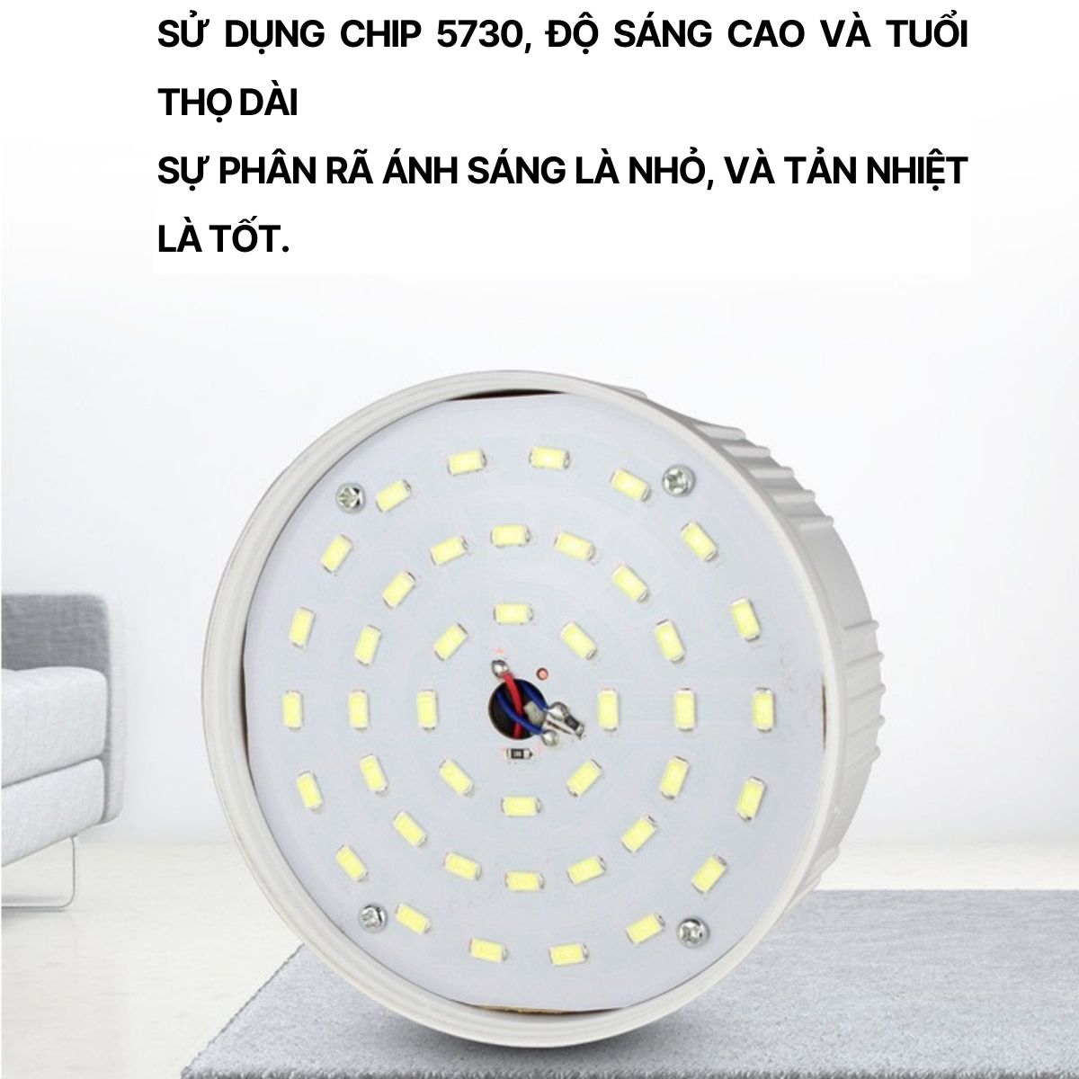 Đèn LED năng lượng mặt trời 120W, Bóng đèn tích điện Siêu sáng có 5 chế độ Remote điều khiển- BH 12 Tháng