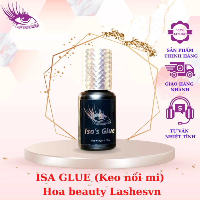 ISA GLUE (Keo nối mi) Hoa beauty Lashesvn