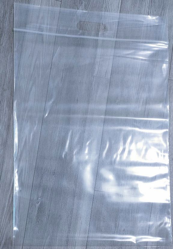 Túi zip đục lỗ xoài có quai xách (1kg)