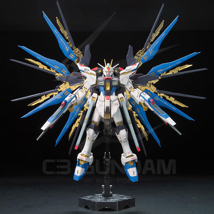 [HCM]MÔ HÌNH LẮP RÁP GUNDAM BANDAI RG 14 1/144 STRIKE FREEDOM GUNDAM GUNPLA TỪ NHẬT BẢN