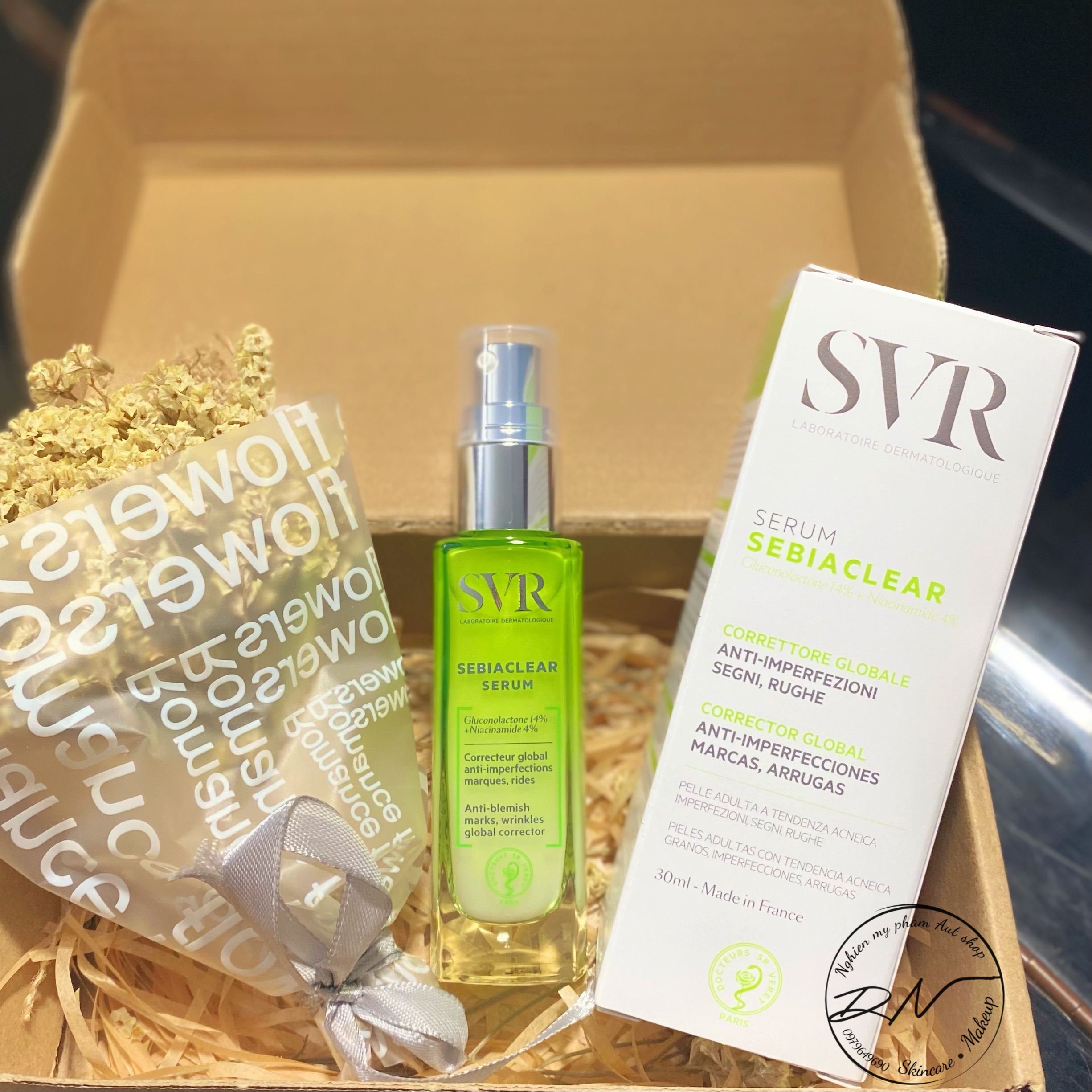 [ Mẫu mới ] Serum SVR SEBIACLEAR 30ml