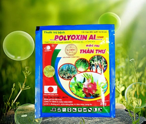THUỐC TRỪ BỆNH thán thư POLYOXIN AL 10WP - gói 25 gram