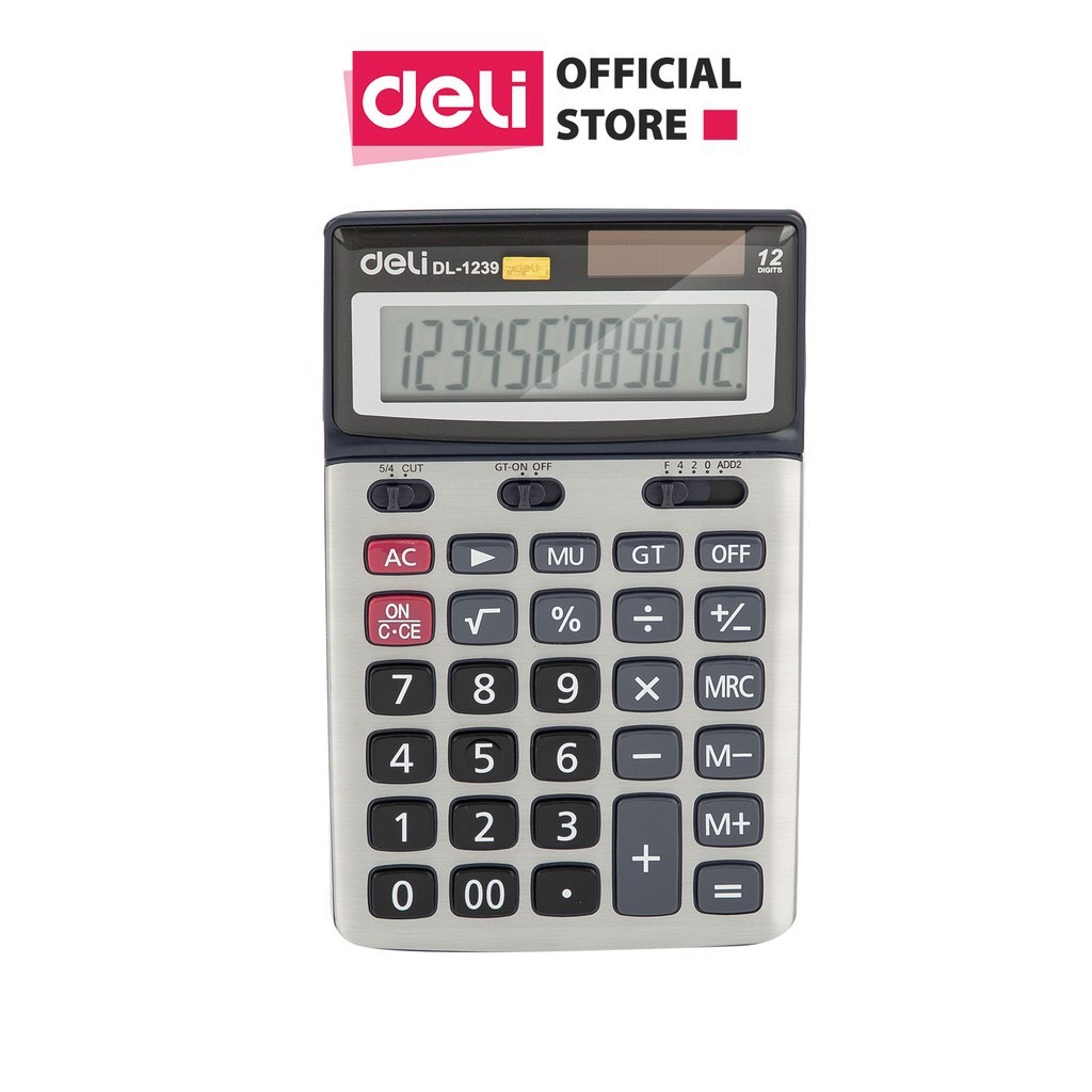 Máy tính  12 số Deli - 1 chiếc - E1239