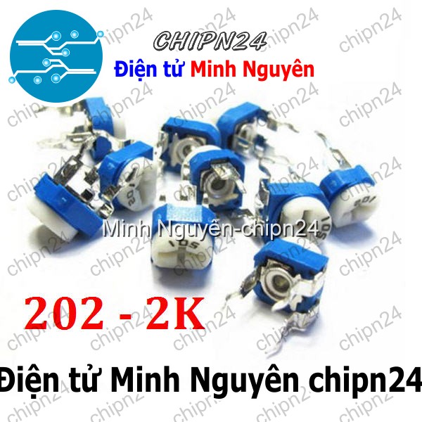 [5 con] (K366) Biến trở cúc áo RM065 2K 202 (Biến trở tam giác 202) - HH001596