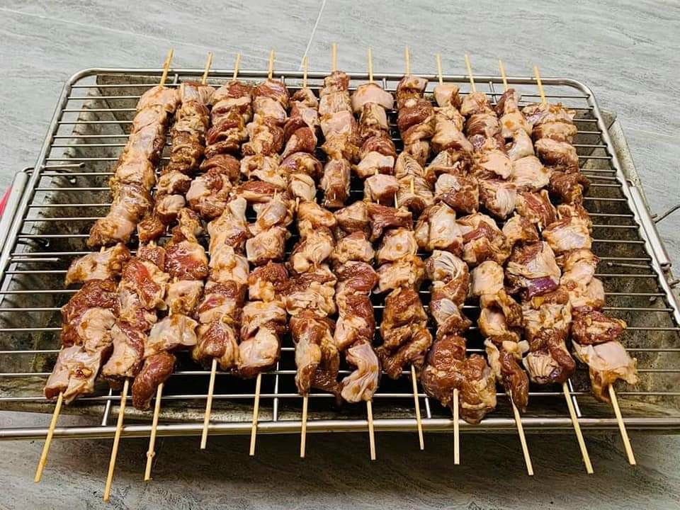 Chẳng dừng heo ướp sa tế 500g (giao tphcm)