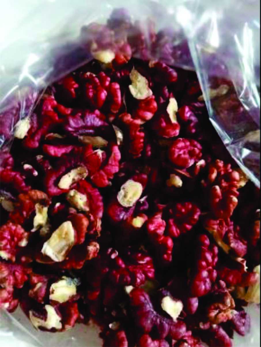 Nhân óc chó đỏ tách vỏ nhập khẩu 500g