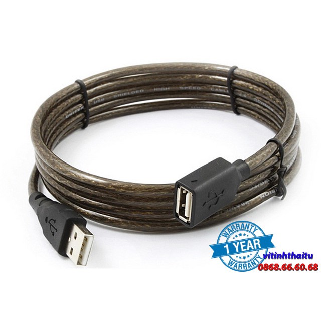 Cáp USB Nối Dài 2.0 (5m) Unitek (Y-C 418)
