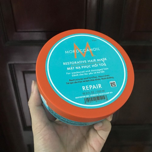 [HCM]Mặt Nạ Moroccanoil Phục Hồi Tóc Hư Tổn 500Ml