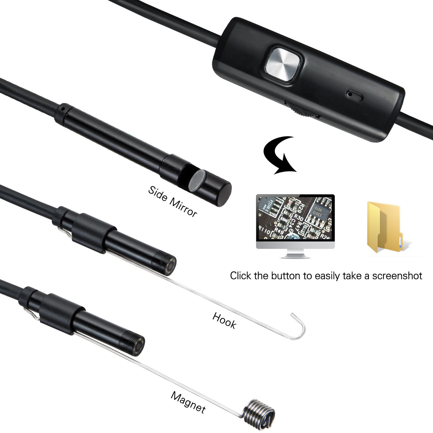 Quay Phim Nội Soi Cho Máy Android 5.5mm dài 1m