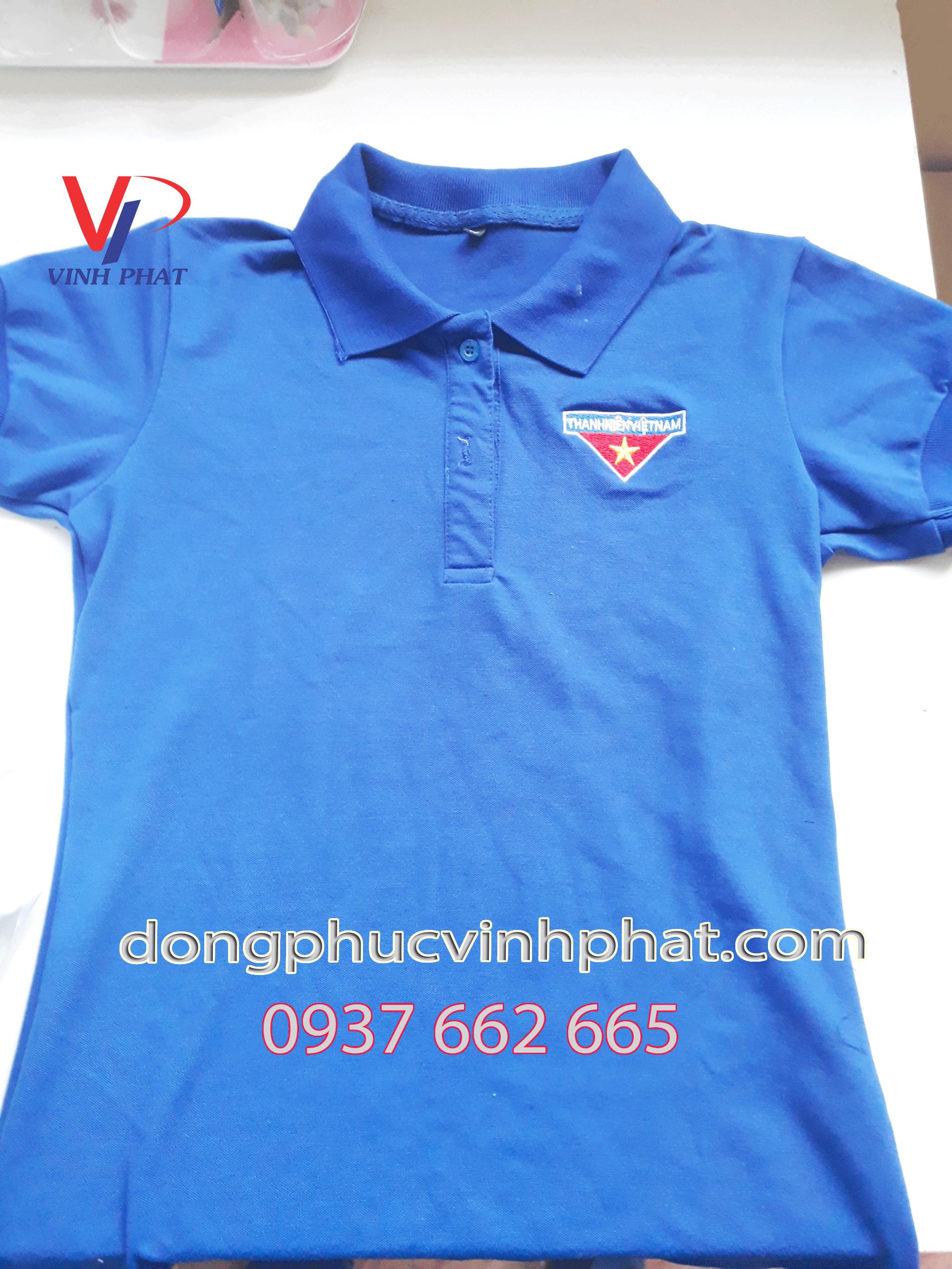 Áo Thun Đoàn Thanh Niên Việt Nam Nam Vải Đẹp Dày Dặn Chuẩn Form - Hình Thật