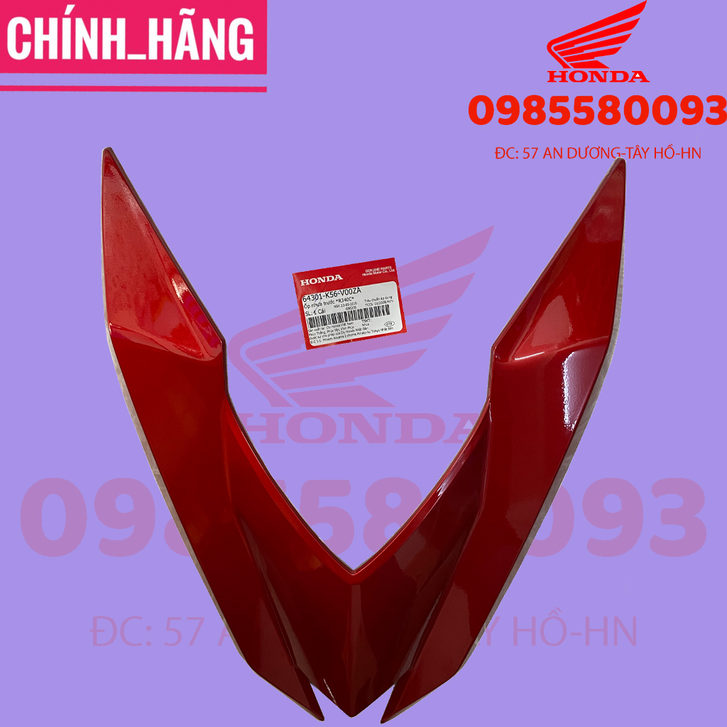 Mặt nạ nhựa trước xe winner v1