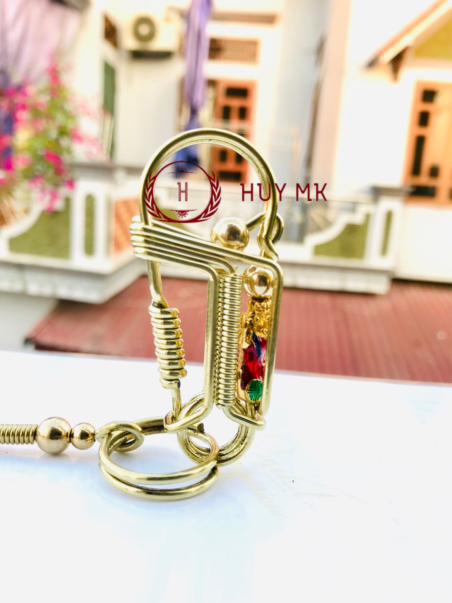 Móc khoá thủ công tỳ hưu thiên lộc