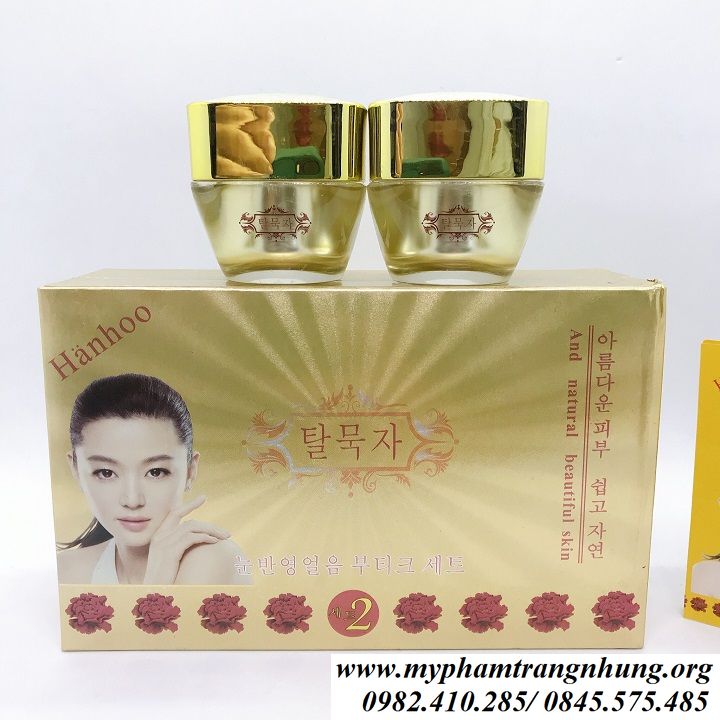 BỘ TRỊ NÁM TRẮNG DA HANHOO 2IN1 HÀN QUỐC