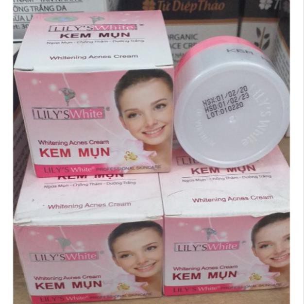 Kem mụn lyly white 16g giá 65
