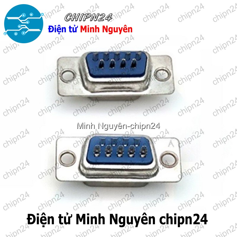 [2 cái] (F143.1) DB9 Đực Thẳng Hàn Dây - HH002260