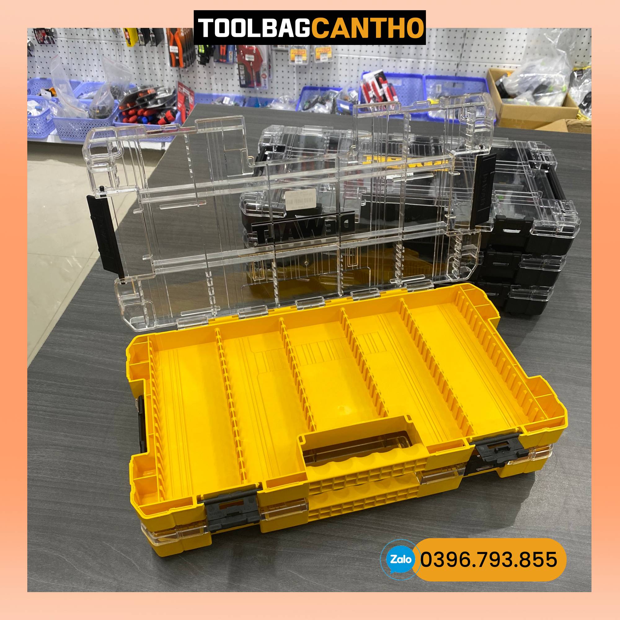 Hộp đựng mũi vít, mũi khoan Dewalt
