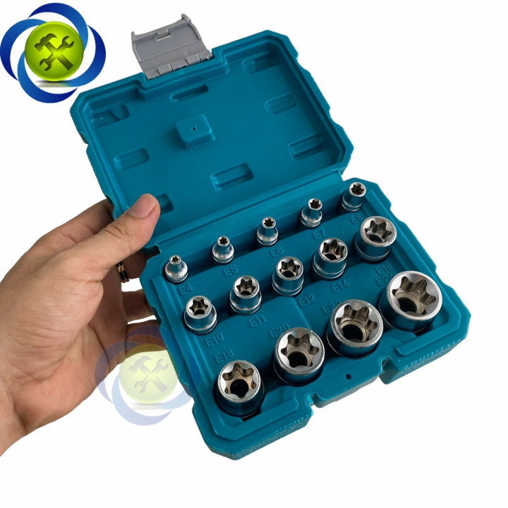 Bộ tuýp sao đầu E 14 chi tiết TOTAL THKTETS0114 (E4 - E24)