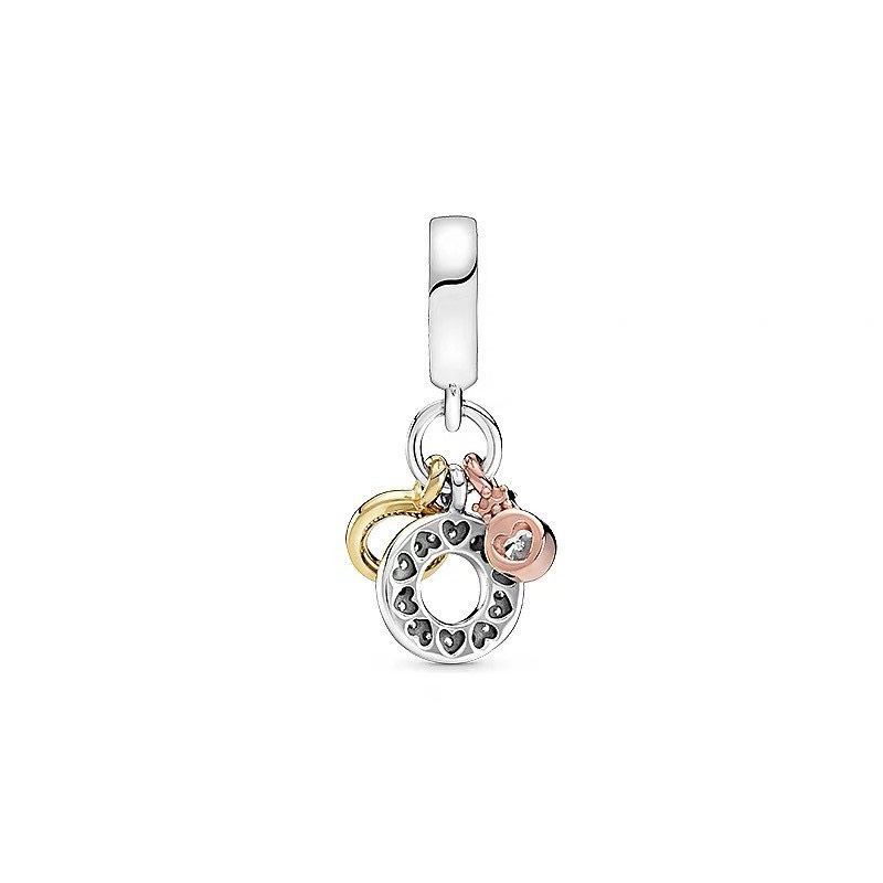 Charm pan treo vương miện bạc S925 cao cấp mẫu mới