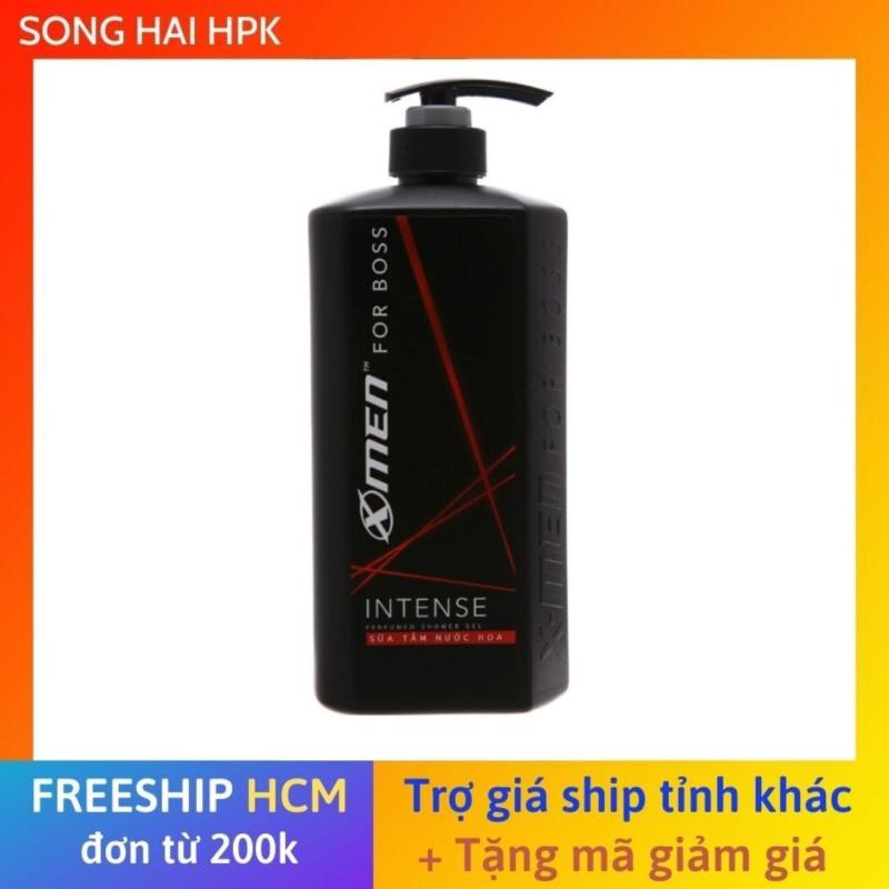 Sữa tắm nước hoa X-Men For Boss Intense - Mùi hương trầm đầy nội lực 650g Songhaihpk