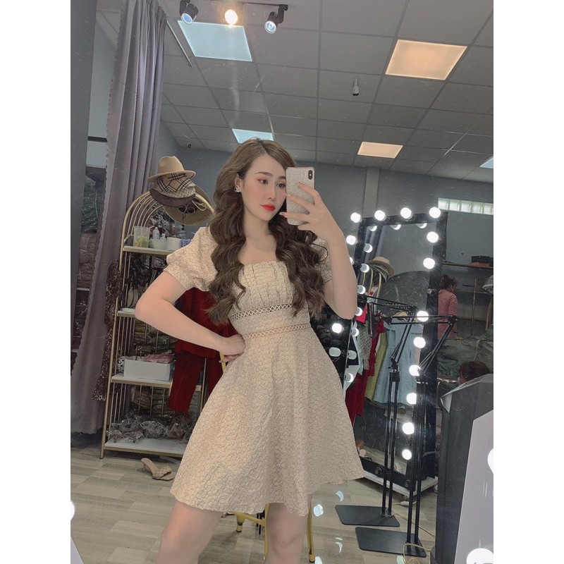 [HCM]Đầm Tapta Ren Bigsize 60=>90KG