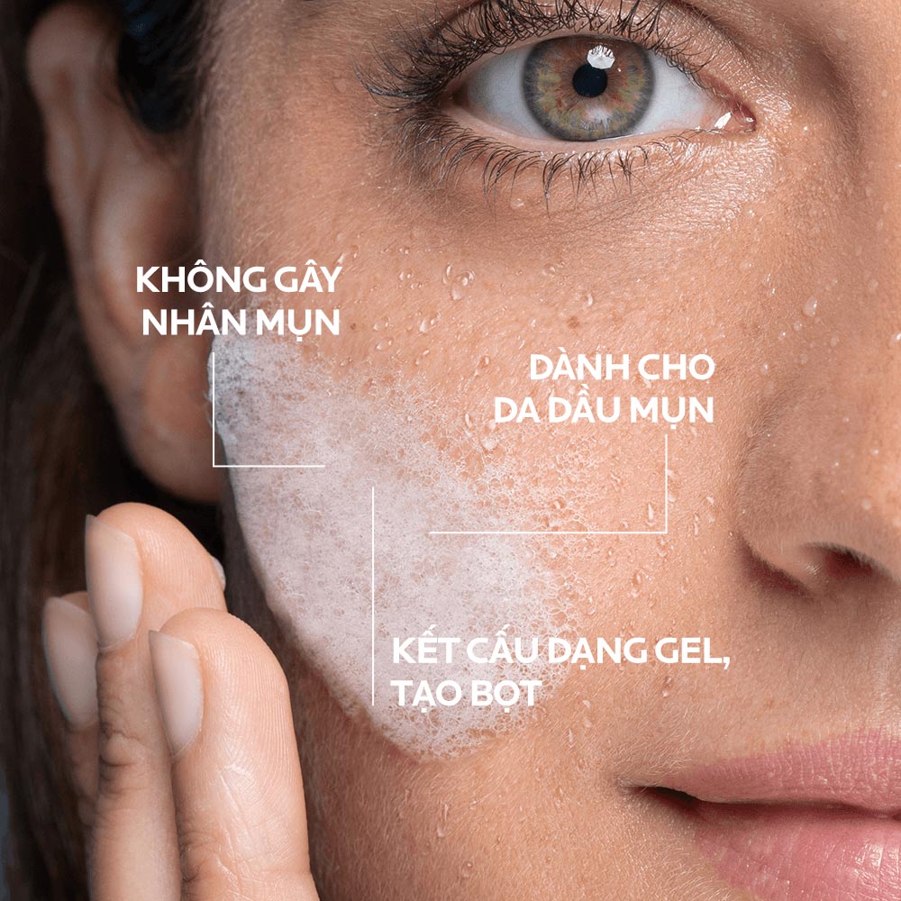 Gel Rửa Mặt Tạo Bọt Da Dầu La Roche-Posay 400Ml