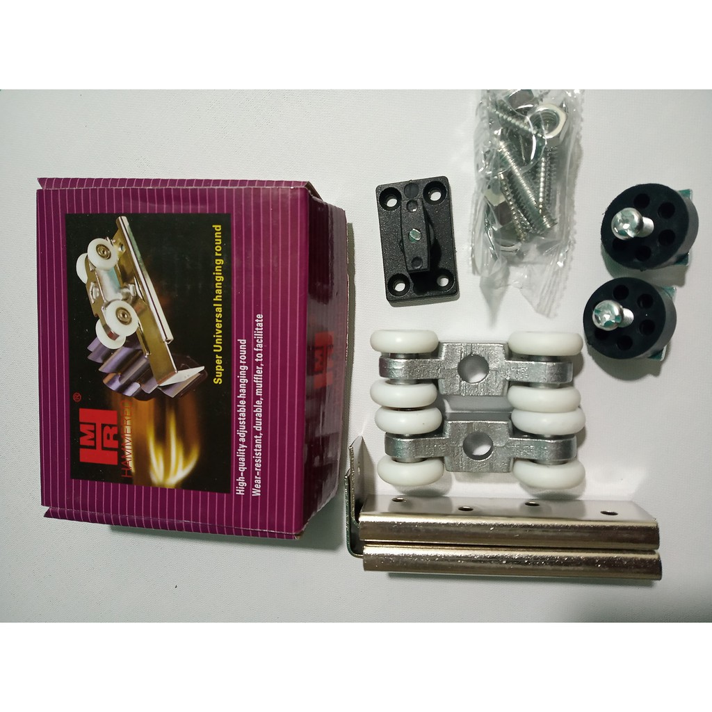 Bánh xe treo cửa kính lùa ( 4 bánh  8 bánh)