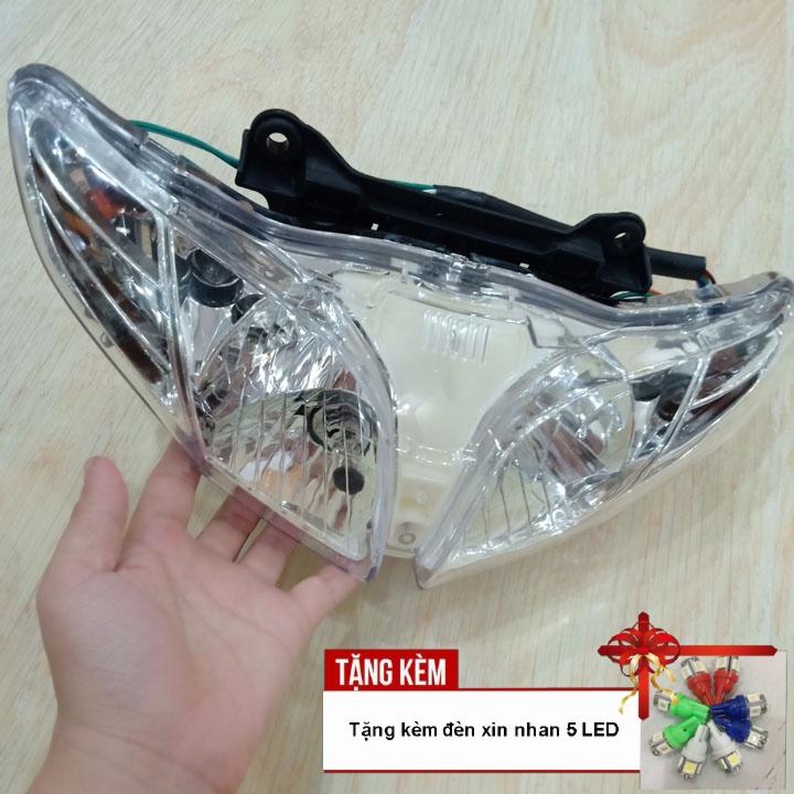 [TẶNG ĐÈN ĐÈN XI NHAN 5 LED] Bộ Pha đèn xe JUPITER MX full bóng siêu sáng