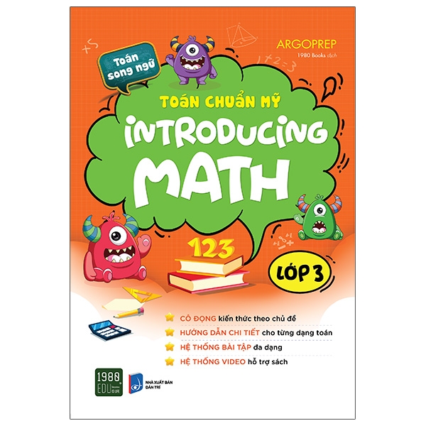 Fahasa - toán chuẩn mỹ - introducing math - lớp 3