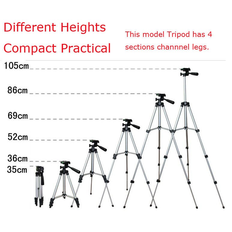 Giá đỡ điện thoại 3 chân Tripod 3110