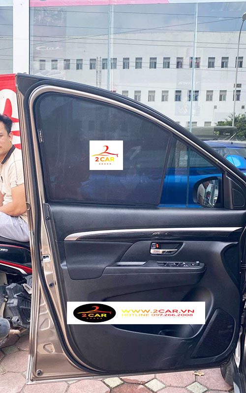 [RÈM LOẠI 1] Rèm Che Nắng Nam Châm Xe Suzuki XL7 Chuẩn Form Se Khít