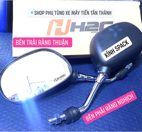 [ KÍNH / GƯƠNG / KIẾNG ]  kính spack h2c gương chiếu hậu xe máy