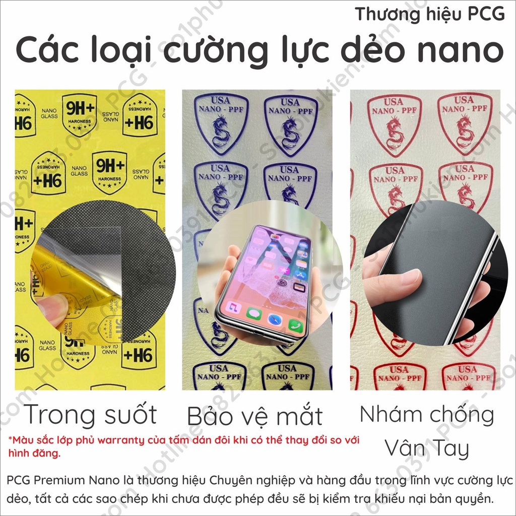 Dán cường lực Vsmart Active 1 nano dẻo siêu bền